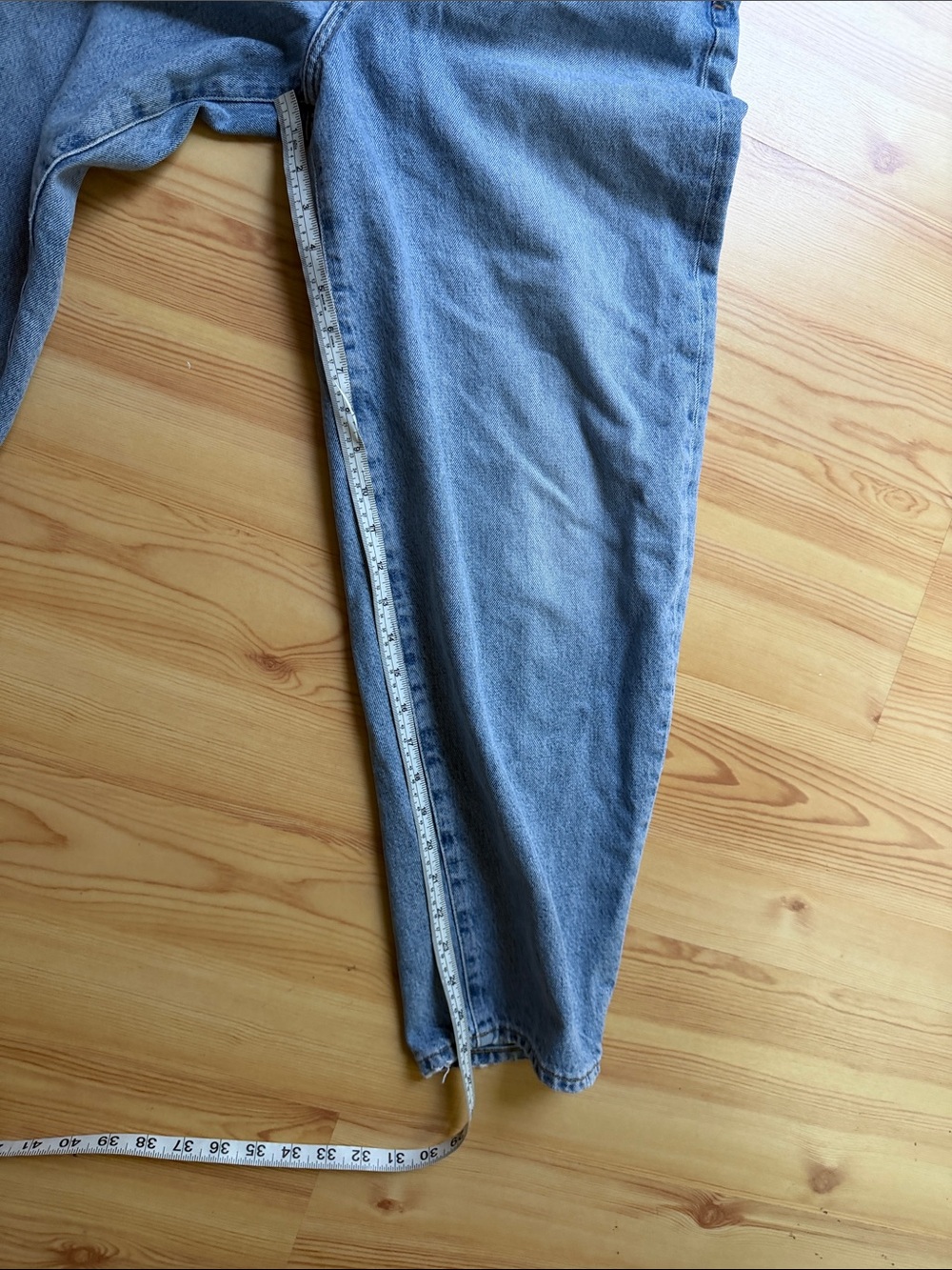 Agolde Light Blue High-Waist Wide-Leg Jeans size 28” - Picture 5 of 6